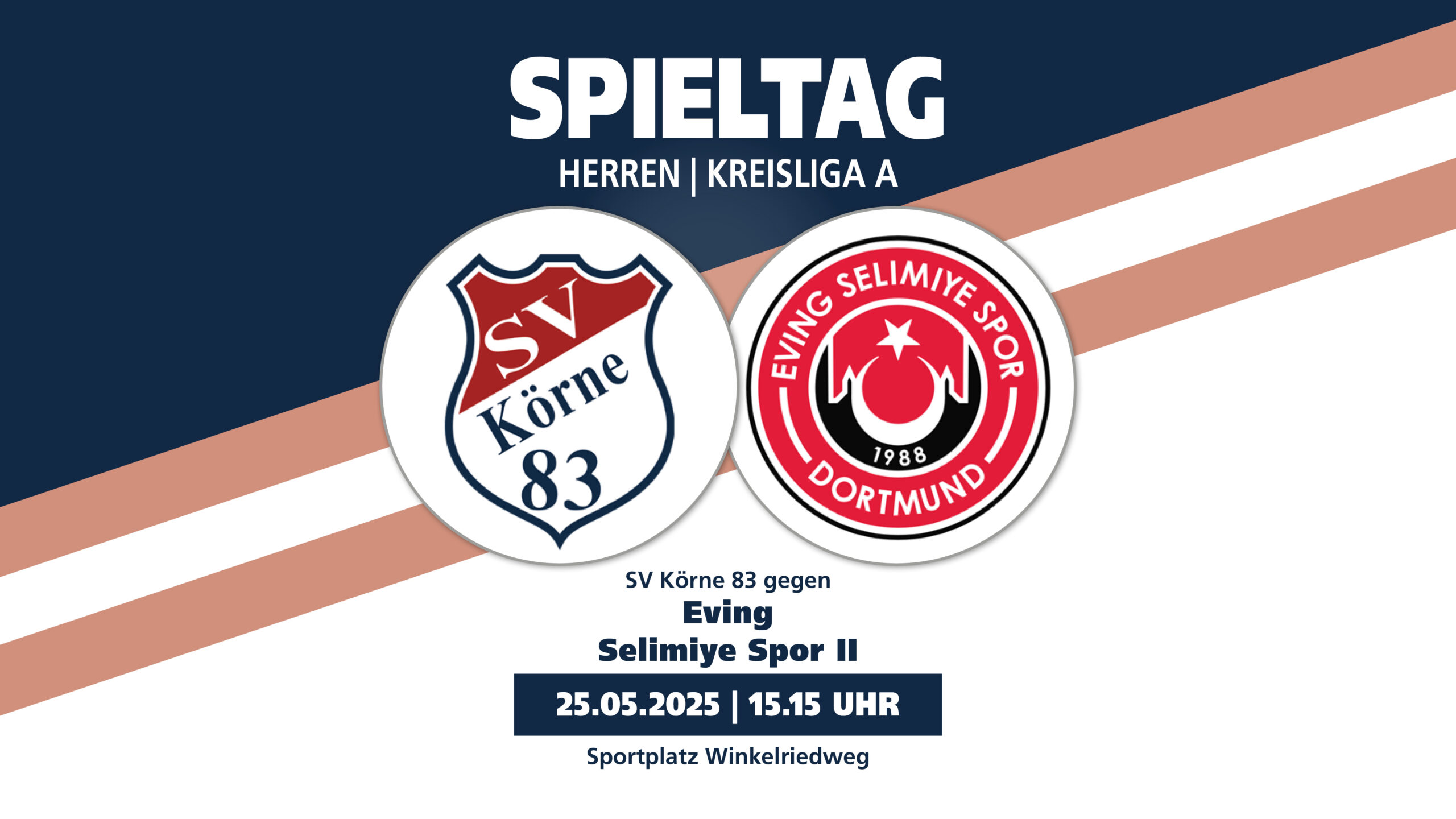 Letztes Heimspiel für die 1. Mannschaft