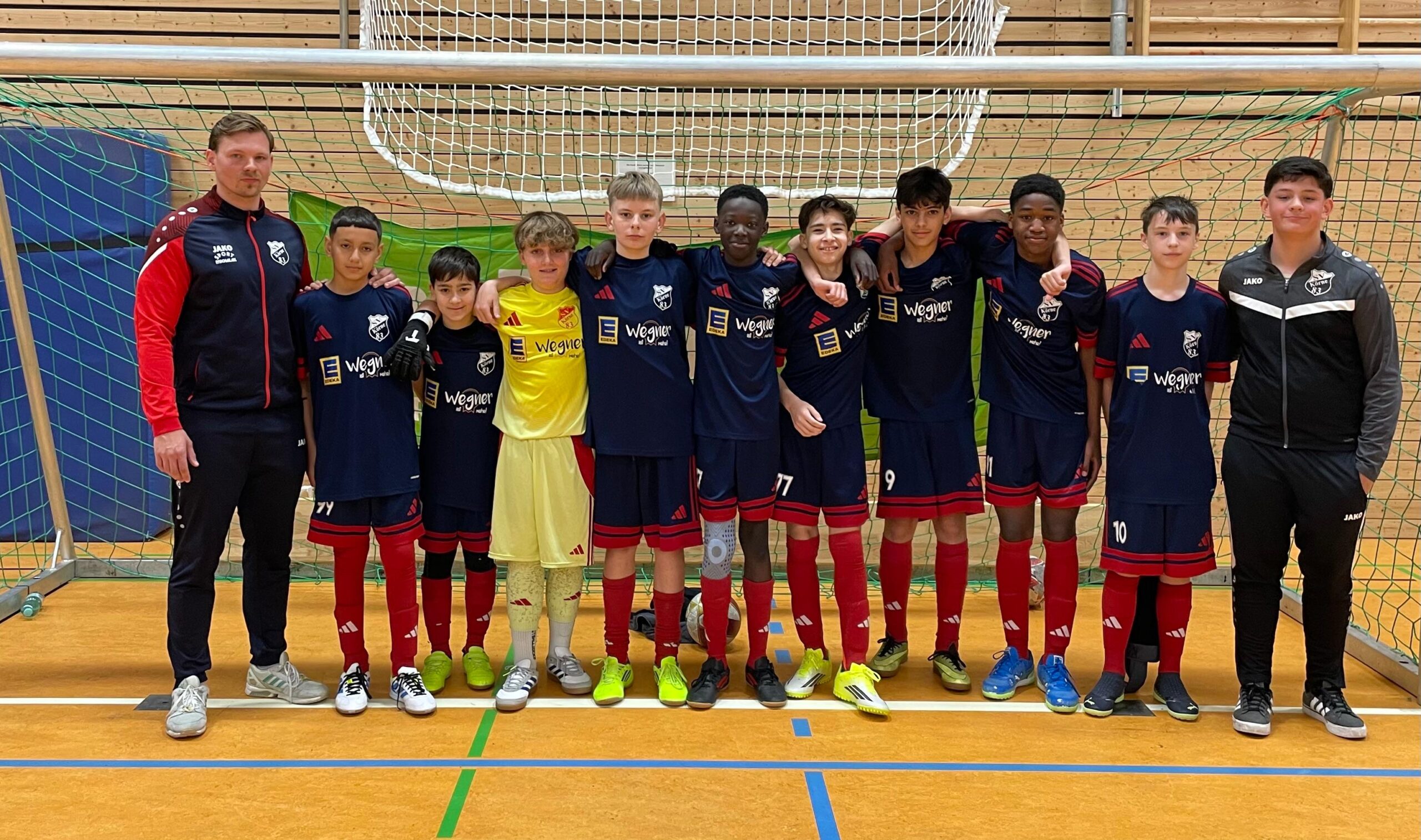 D1-Jugend sammelt wertvolle Erfahrungen bei der Endrunde der Hallenstadtmeisterschaft