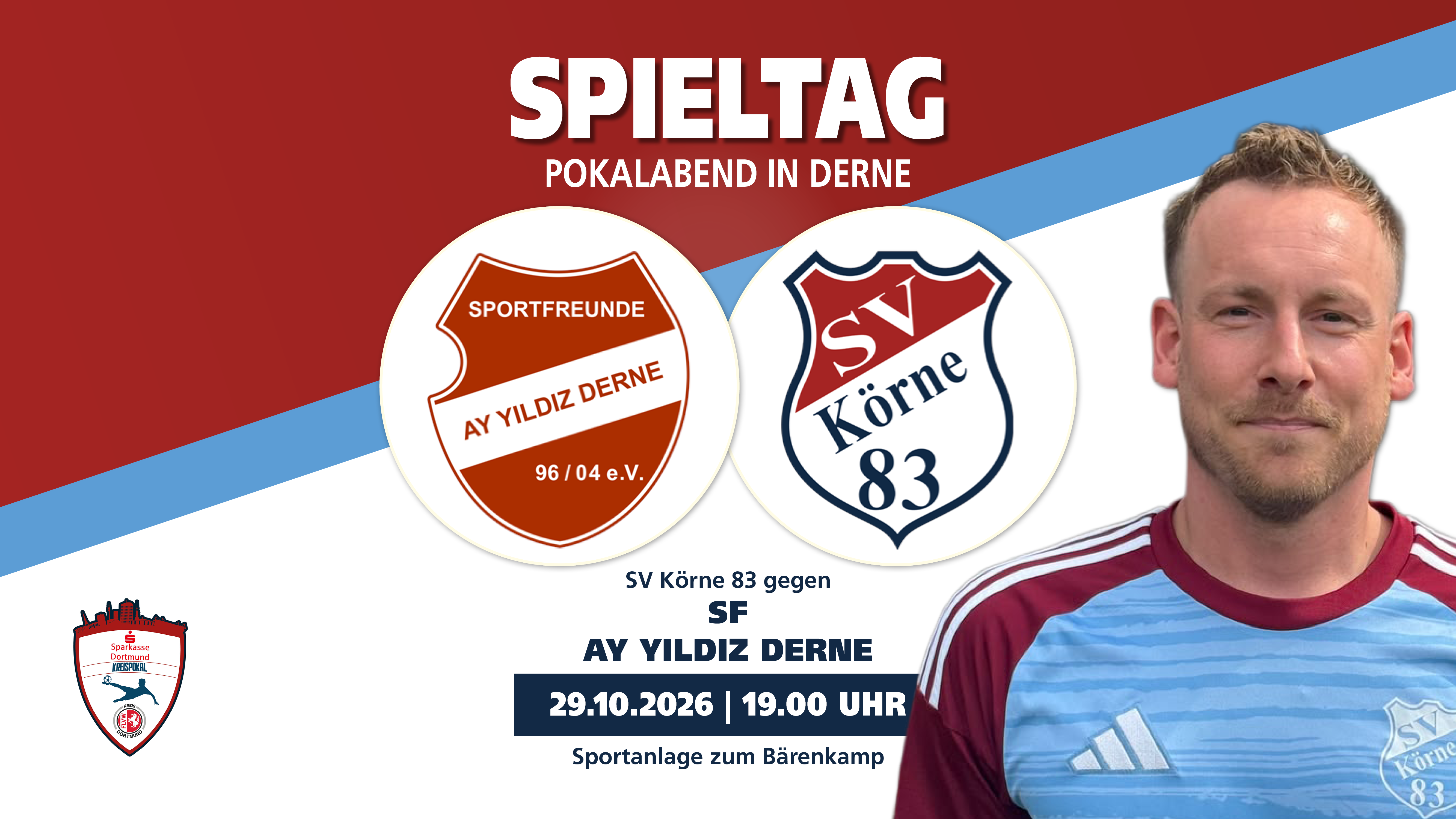 Pokalabend in Derne: Erste Mannschaft will in die nächste Runde